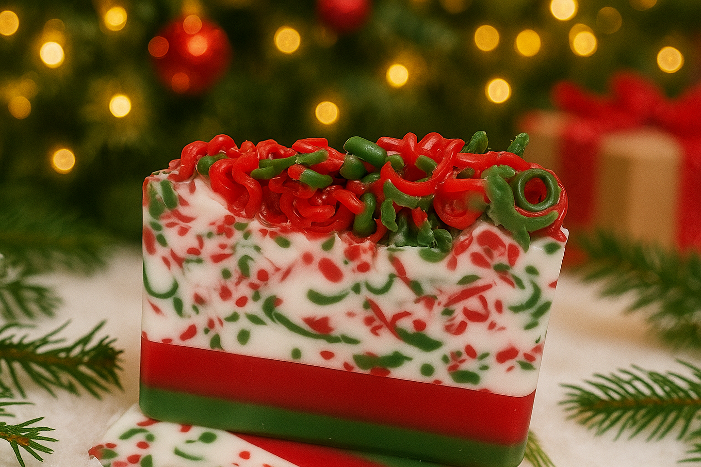 CONFETTI SOAP | CHRISTMAS SOAP