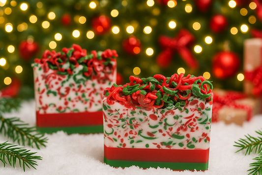 CONFETTI SOAP | CHRISTMAS SOAP